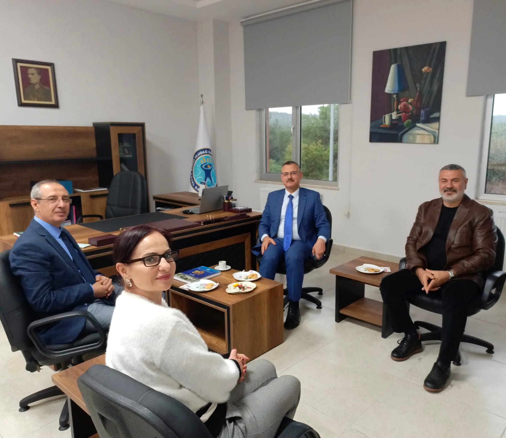 MUDANYA KAYMAKAMI ENVER YILMAZ’DAN FAKÜLTEMİZE ZİYARET